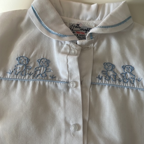 NWOT monkey baby bubble romper - Picture 2 of 6